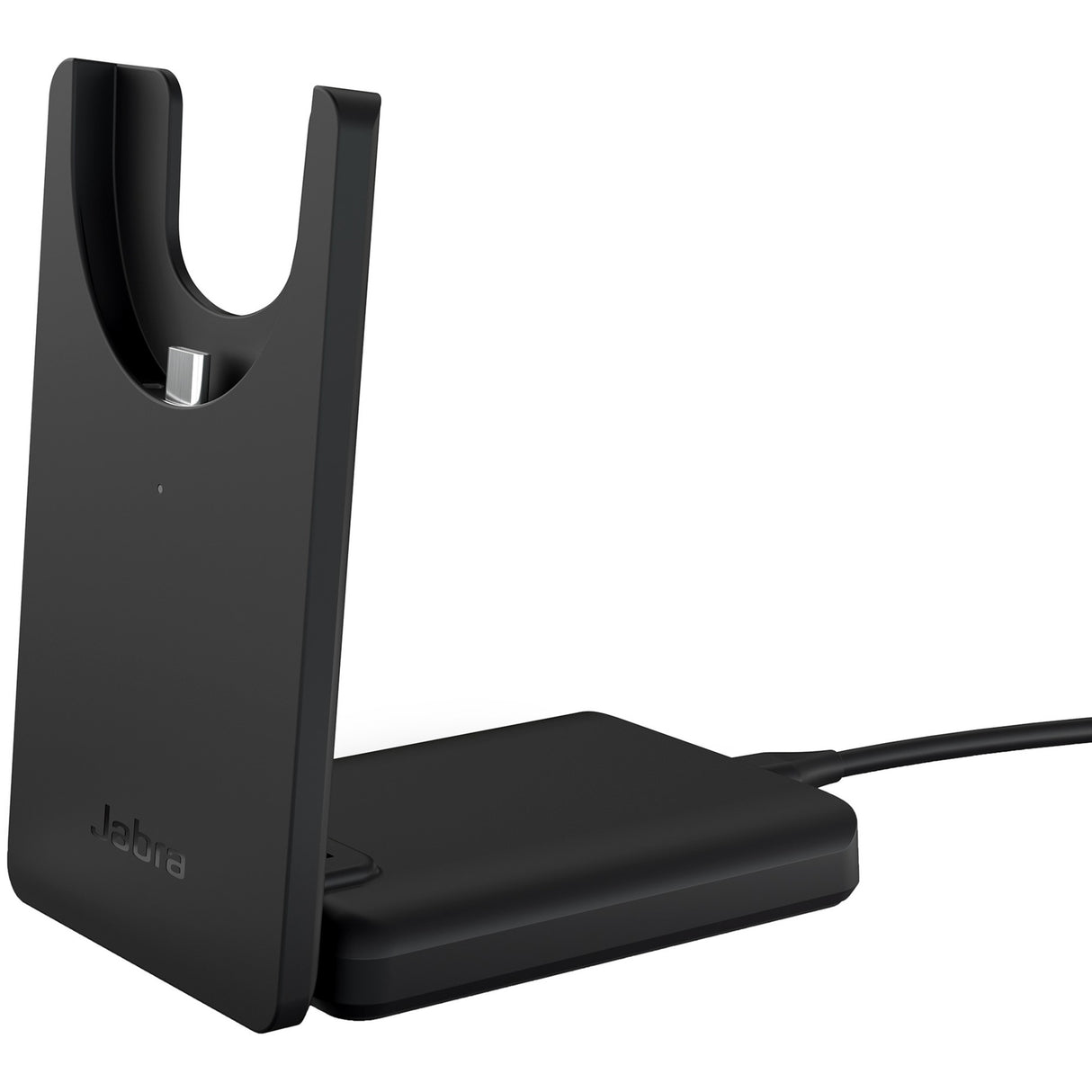 Jabra evolve2 55, inkl. opladerstand on-ear headset (sort, stereo, uc, usb-a, link380a)