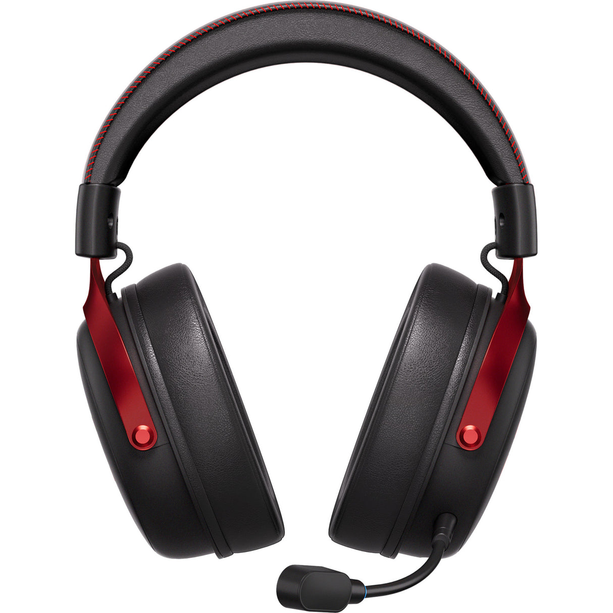 Mchose v9 pro trådløst over-ear gaming headset (sort rød, pc laptop playstation switch smartphone, 2,4 g bluetooth kabelført type-c)