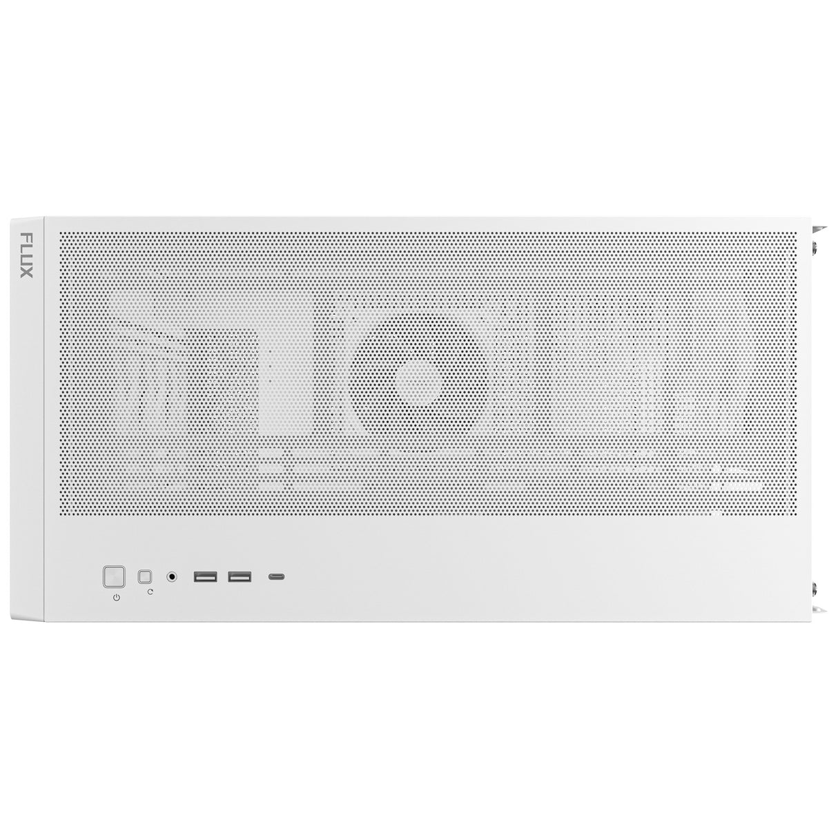 Antec flux midi tårnhus (hvid | 2x USB-A | 1x USB-C | hærdet glas)