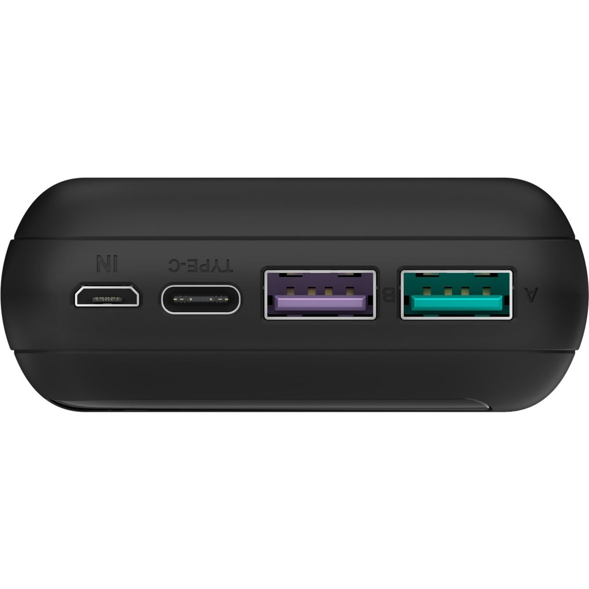 Goobay hurtigopladning powerbank 20.000 mah - 74 wh (sort, USB-C PD, QC 3.0)
