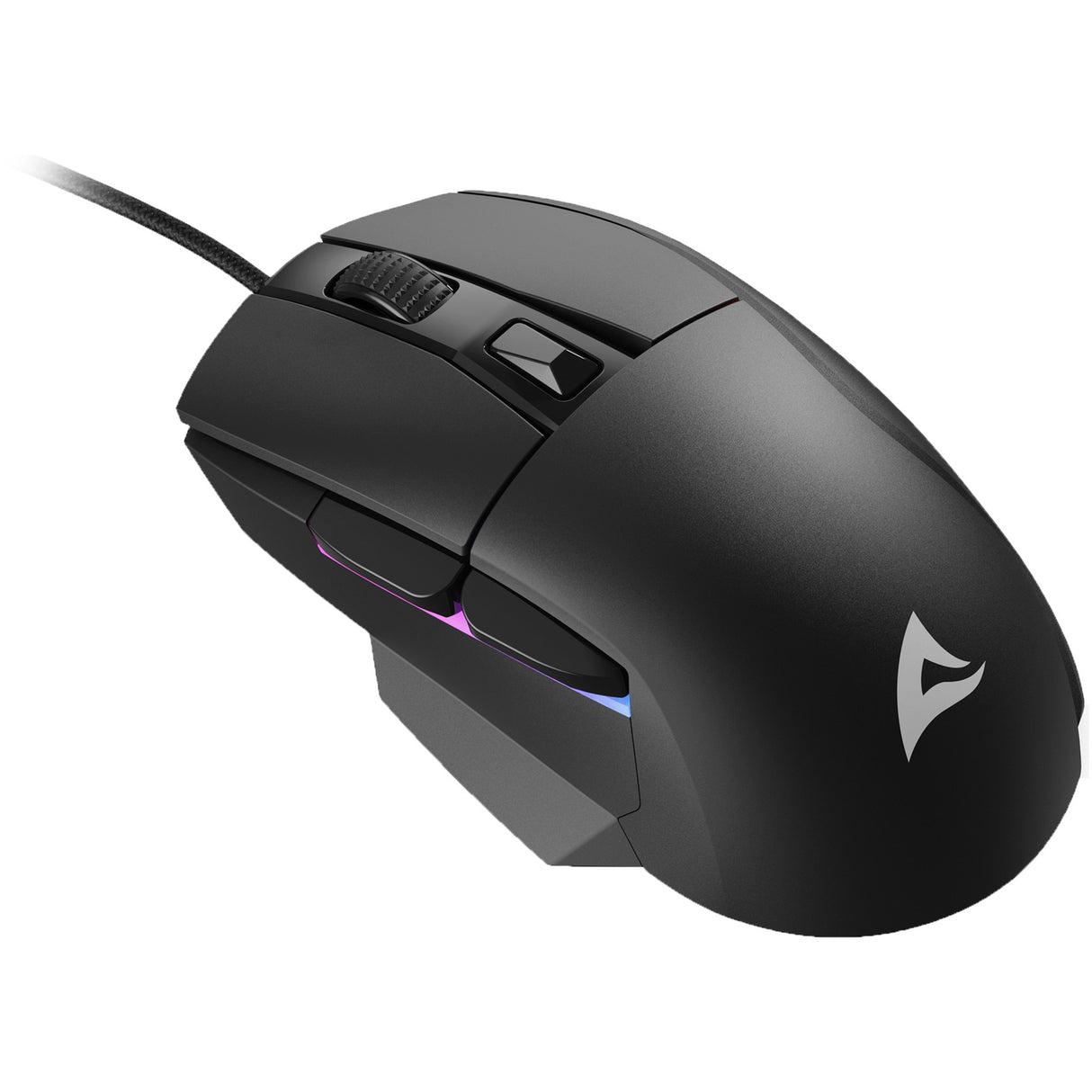 Sharkoon skiller sgm35 gaming mus (sort, 400 - 6400 dpi, rgb LED'er)