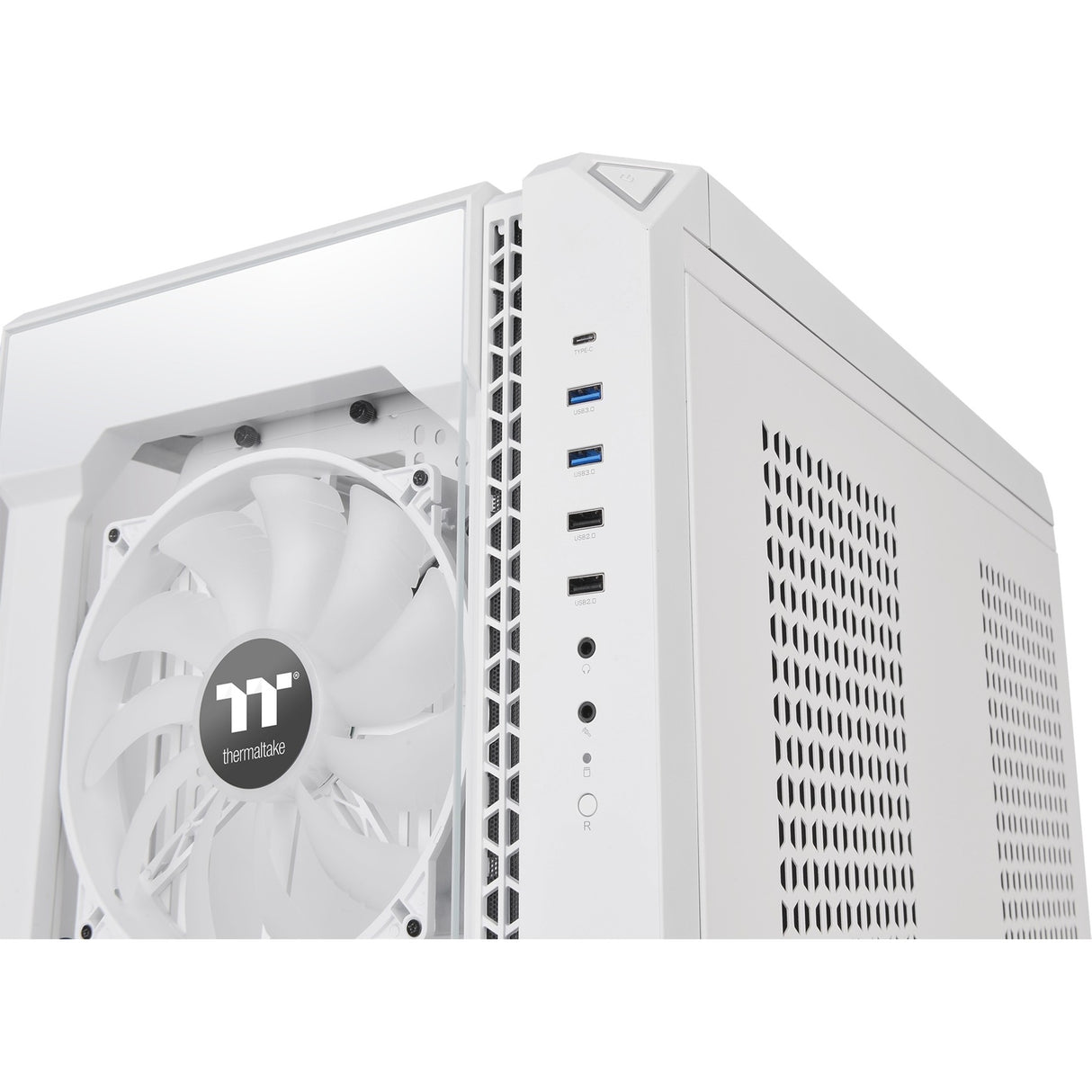 Thermaltake view 51 tg sne argb edition midi tårnhus (hvid | 4x USB-A | 1x USB-C | RGB | vindue)