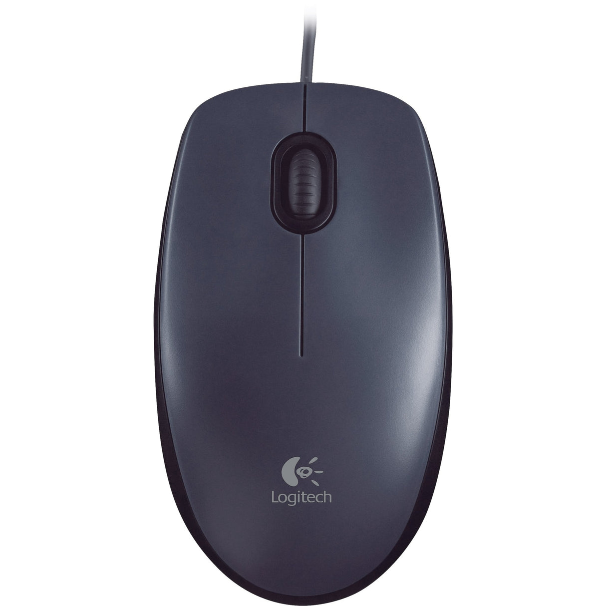 Logitech mus m90 (mørkegrå, 1000 dpi, detail)