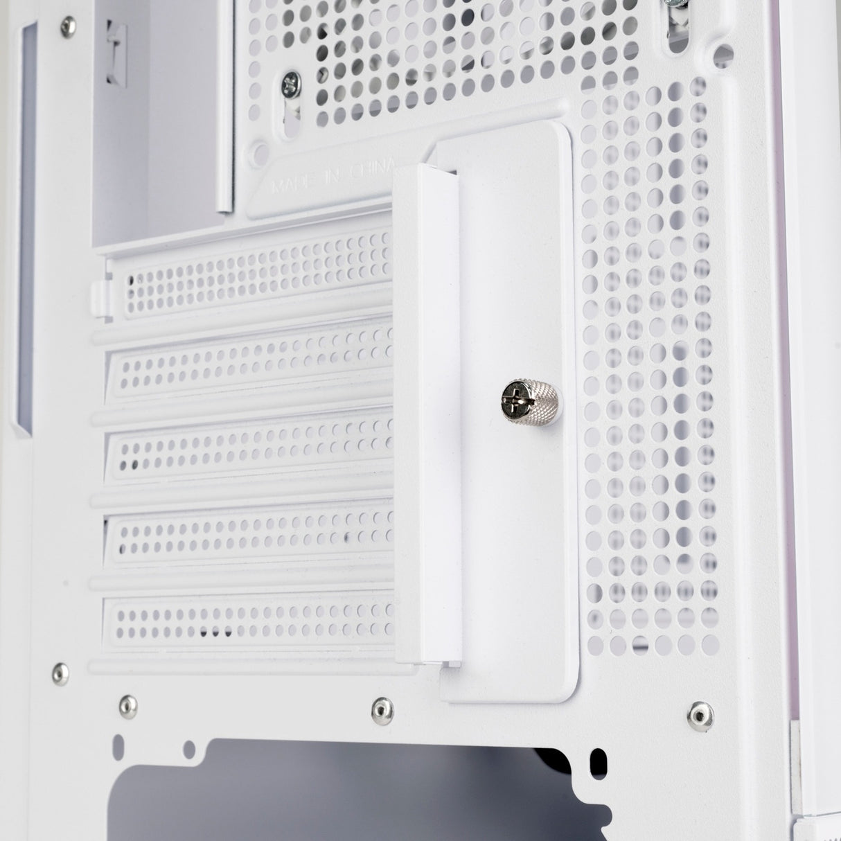 Silverstone lucid 04 mini tårnhus (hvid | 2x USB-A | 1x USB-C | RGB | hærdet glas)