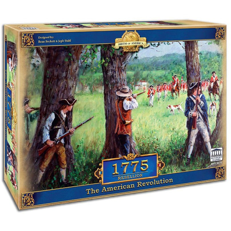 European player network 1775 rebellion: the american revolution brætspil (engelsk, 2 - 4 spillere, 60 - 240 minutter, fra 14 år)