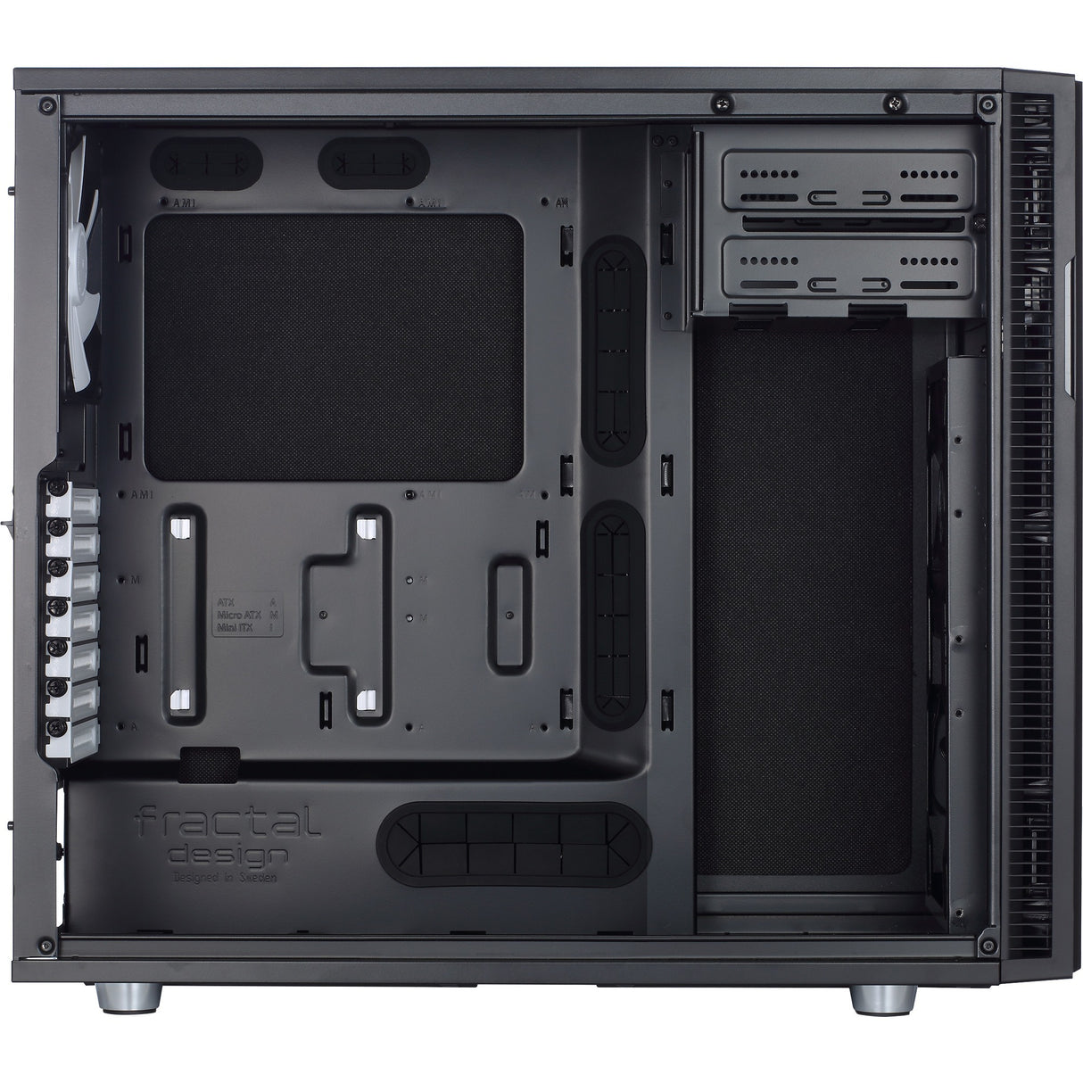 Fractal design definerer r5 midi tårnhus (sort | 4x usb-a)
