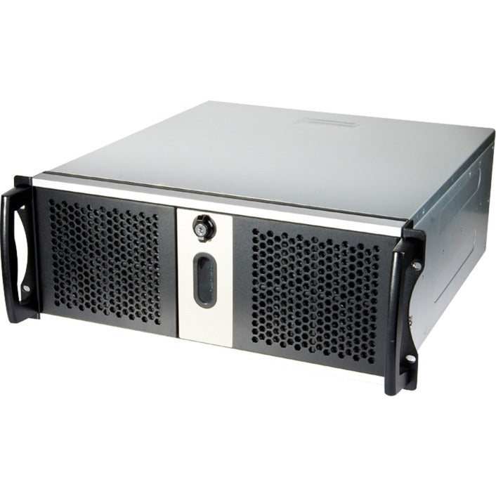 Chenbro rm42300 rackhus (sort sølv | 2x USB-A 3.2 (5 Gbit s))