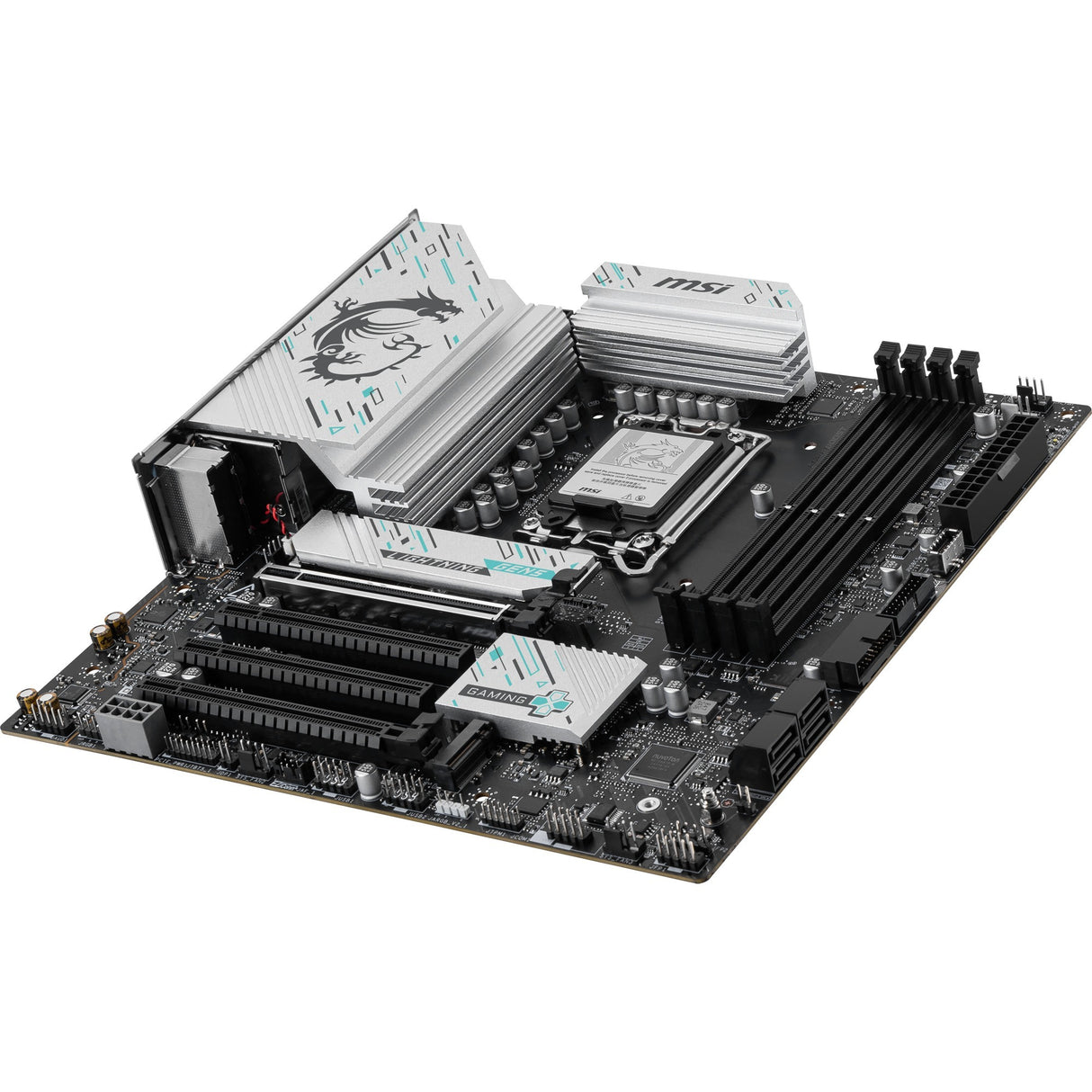 MSI B860M Gaming Plus WiFi Socket 1851 bundkort (RAID, 5GB-LAN, WiFi 7, BT, lyd, µATX)