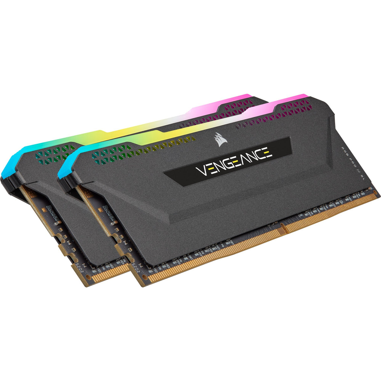 Corsair Vengeance RGB Pro SL 16 GB DDR4-3200 (2x 8 GB) RAM (sort, cmh16gx4m2e3200c16, xmp 2.0)