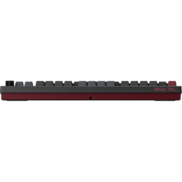 Montech mkey darkness tkl rgb mekanisk tastatur (sort, us-layout (qwerty), gateron g pro gul, 80% (tkl), hot-swappable, rgb, pbt)