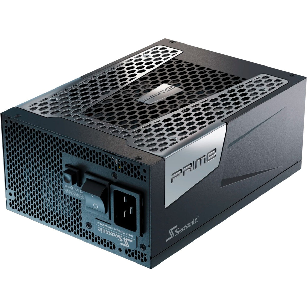 Seasonic prime px-2200 modulær 2200 watt strømforsyning (4x 12vhpwr, 4x pcie)