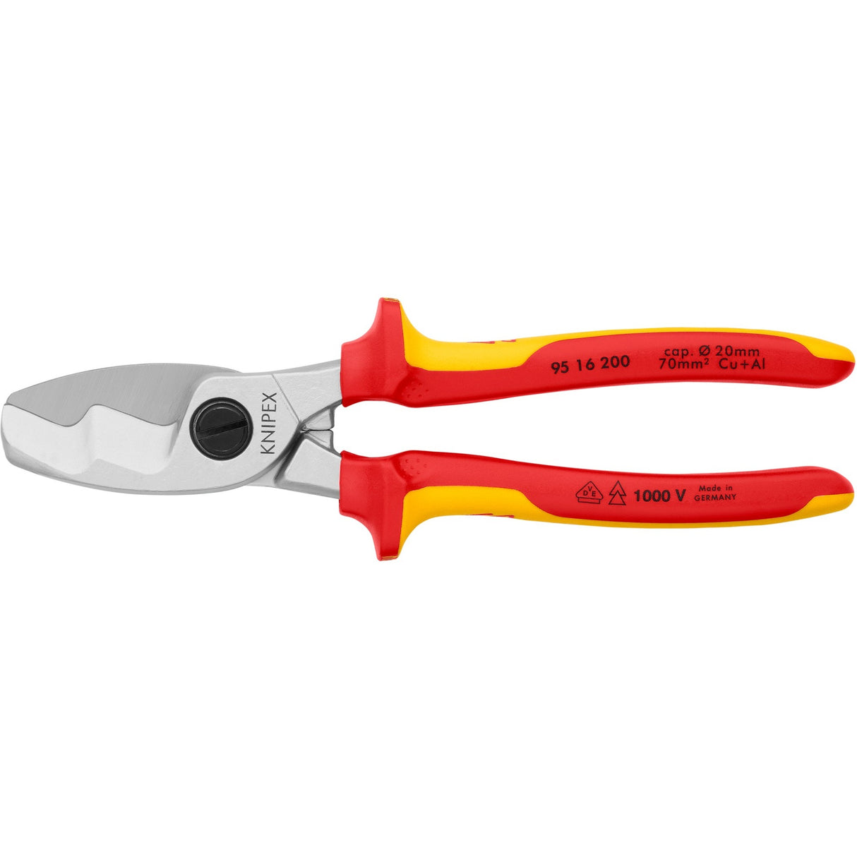 Knipex kabelskærer 200 mm - 9516200