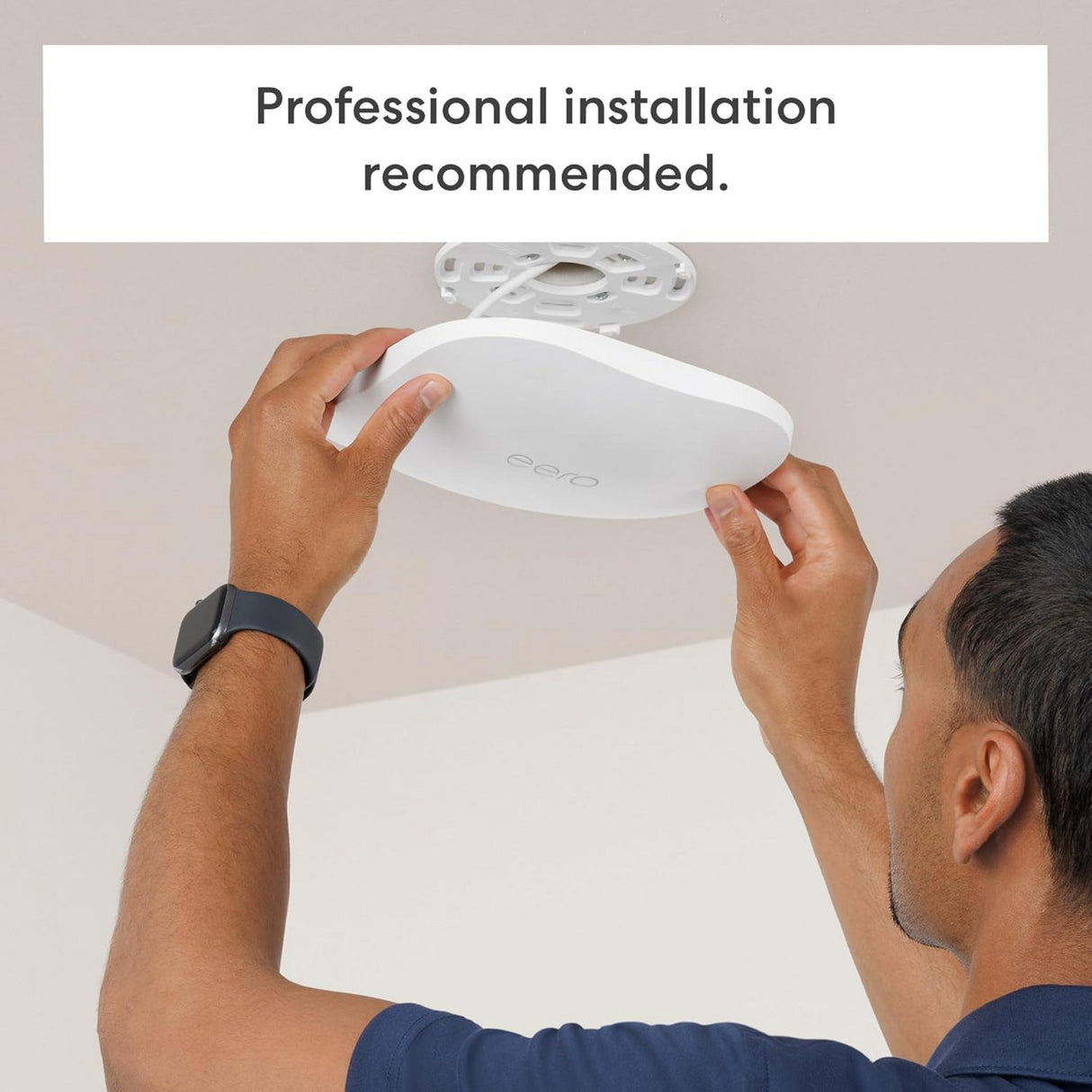 Eero poe 7 mesh-adgangspunkt (hvid, wi-fi 7, poe+)