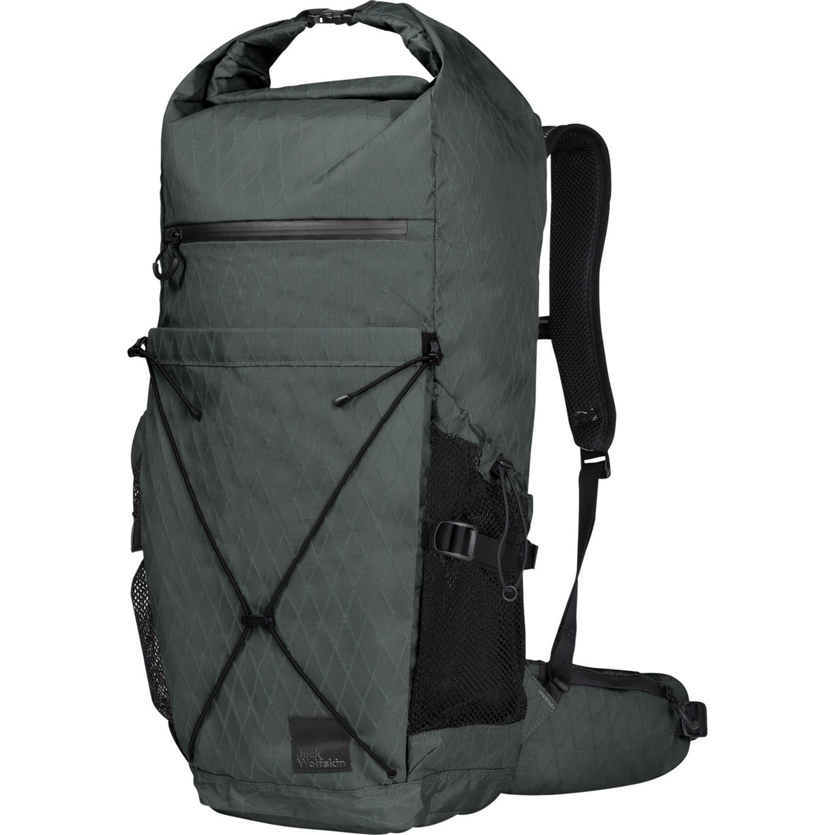 Jack wolfskin wandermood rolltop 30 rygsæk (mørkegrøn, 30,0 liter)