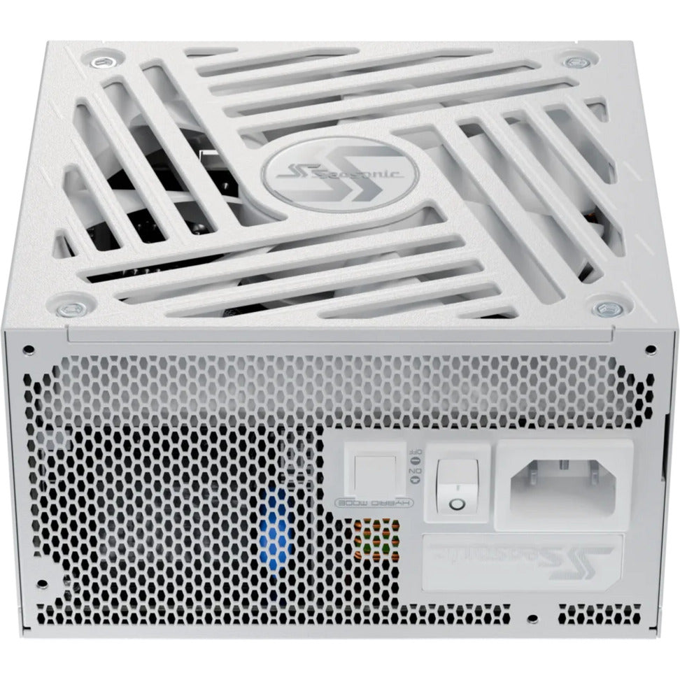 Seasonic focus-gx-750-v4 atx3.0 modulær 750 watt strømforsyning (hvid, 1x 12vhpwr, 2x pcie)