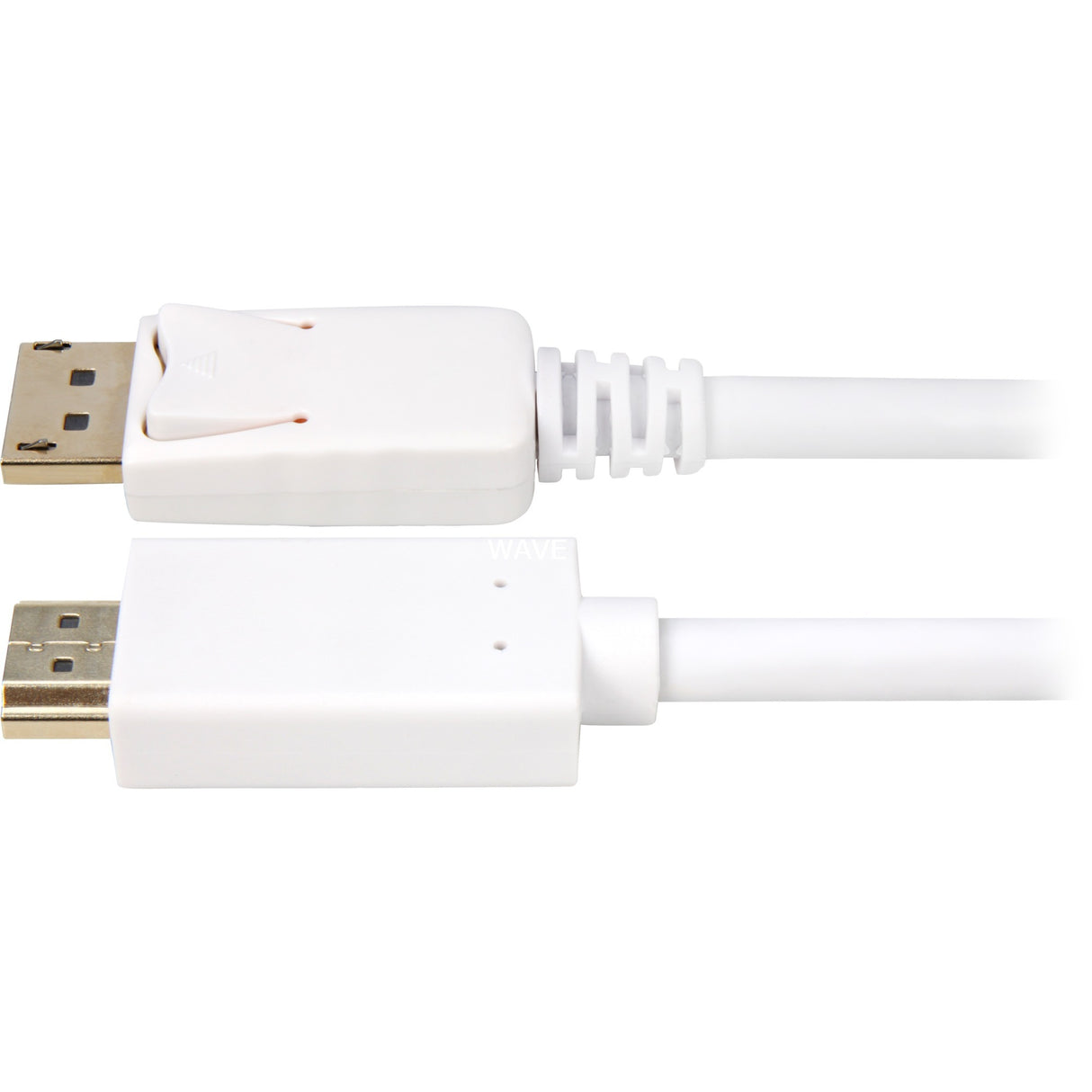 Sharkoon displayport 1.2 > hdmi-adapter (hvid, 1 meter, 4k)