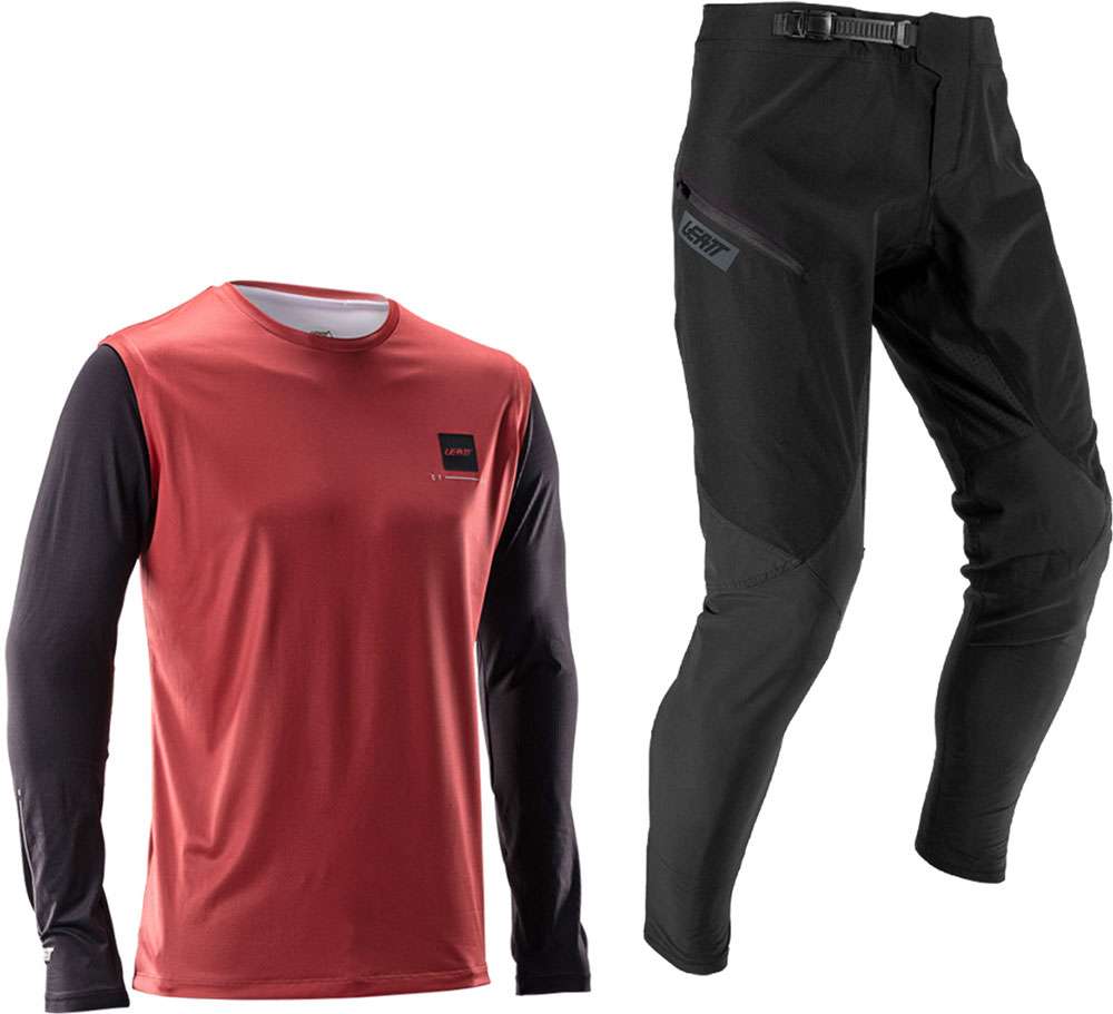 Leatt gravity 1.0 - mtb langærmede jerseybukser