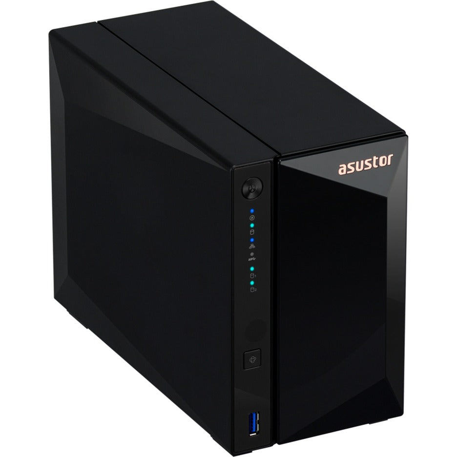 Asustor drivetor 2 pro gen2 nas (sort, usb)