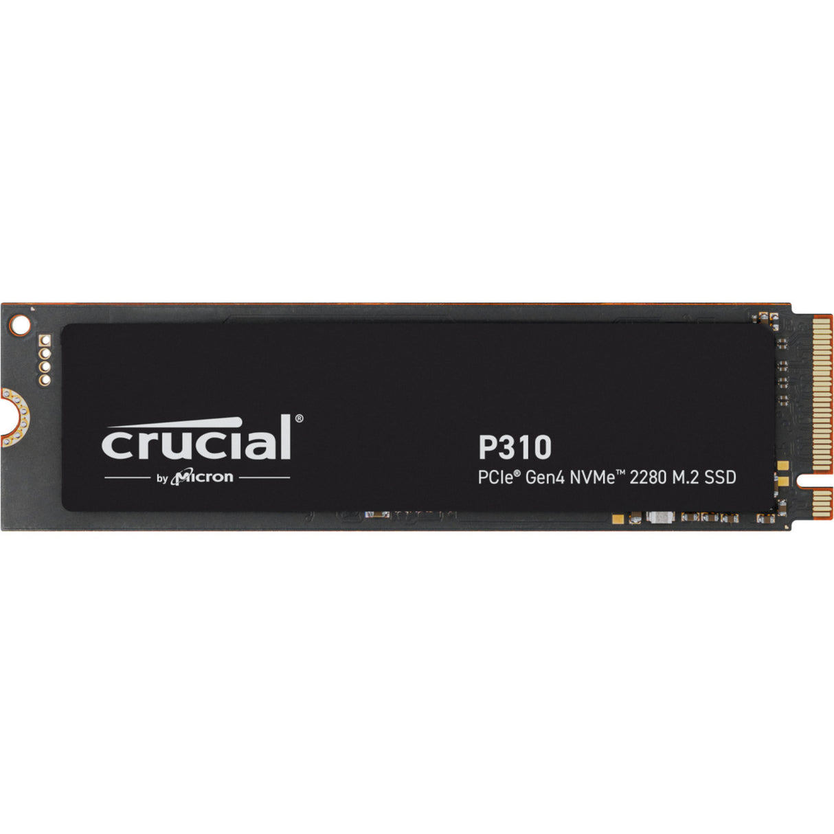 Crucial p310 500 gb ssd (sort, ct500p310ssd8, pcie gen 4.0 x4, nvme 2.0)