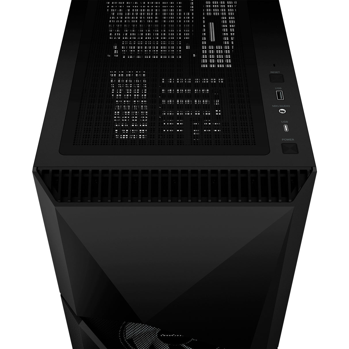 Deepcool Cyclops midi tårnhus (sort | 1x USB-A | 1x USB-C | vindue)