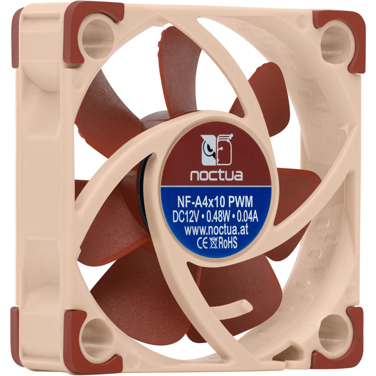 Noctua nf-a4x10 pwm kabinetventilator (40 x 40 x 10 mm)