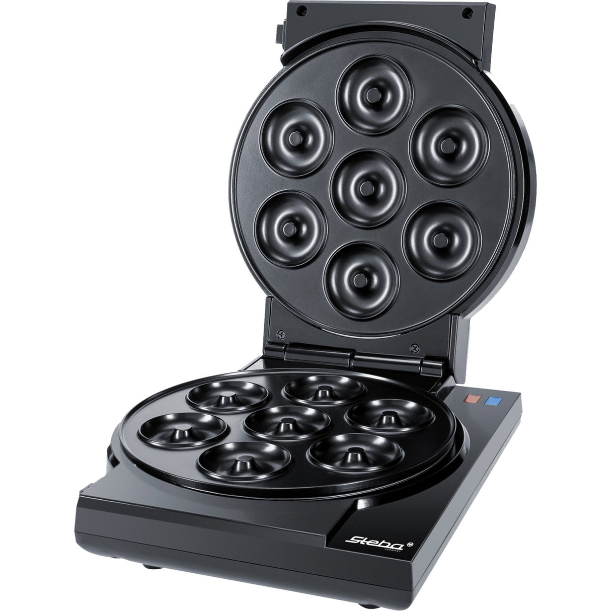 Steba kagemaskine cm 3 doughnut maker (sort sølv)