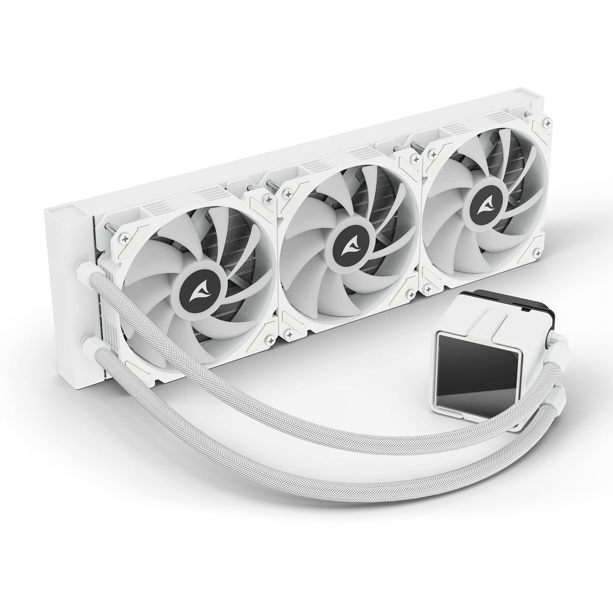 Sharkoon s60 argb vandkøling (hvid, 4-benet pwm)