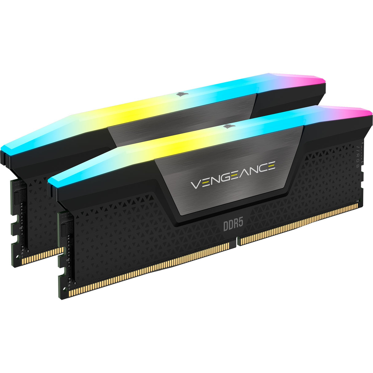 Corsair Vengeance RGB 32 GB DDR5-5600 (2x 16 GB) RAM (sort, cmh32gx5m2b5600c40k, xmp 3.0)