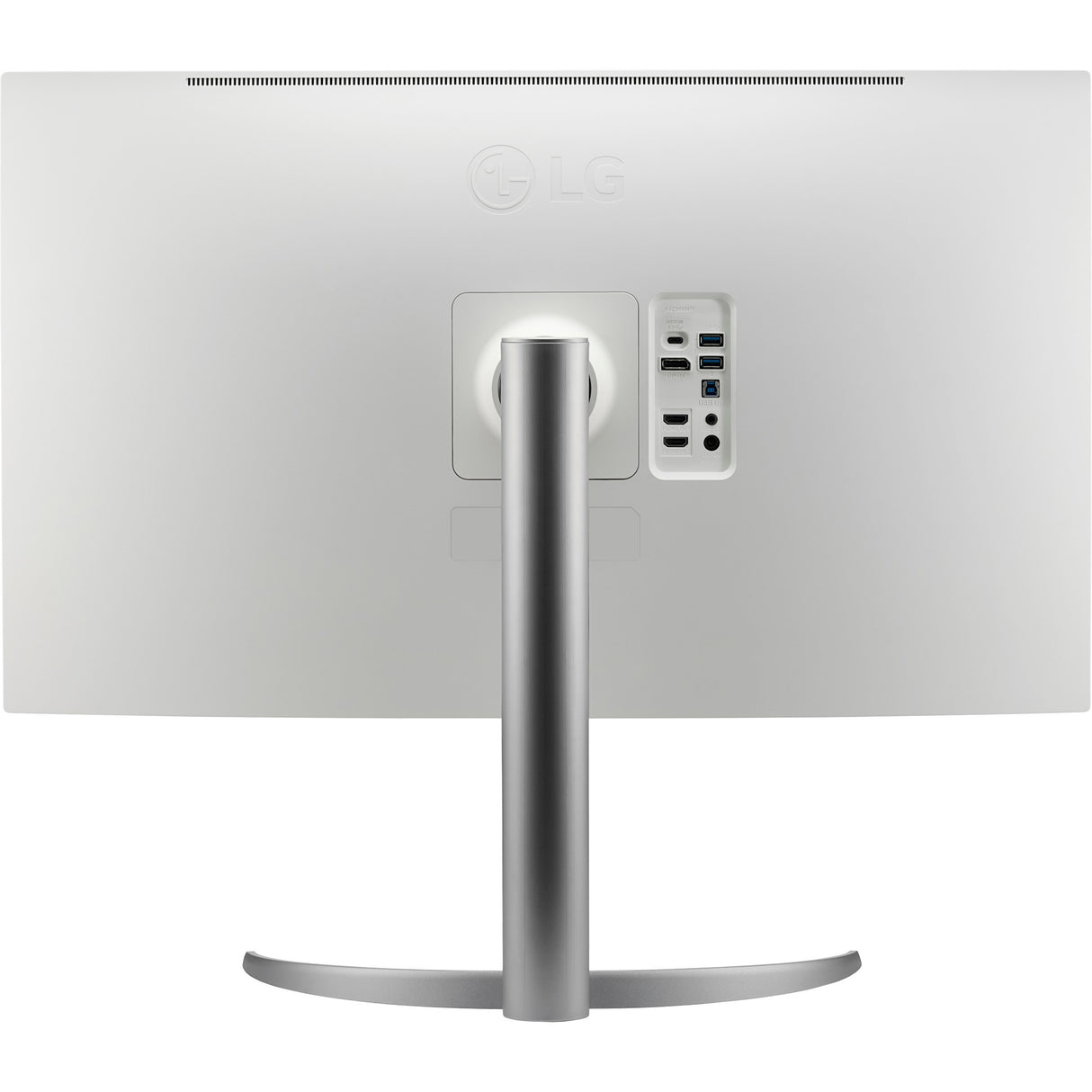 LG Ultrafine 32UQ850V-W 31,5 4K UHD-skærm (hvid, 2x HDMI, skærmport, 2x USB-A, USB-B, USB-C)