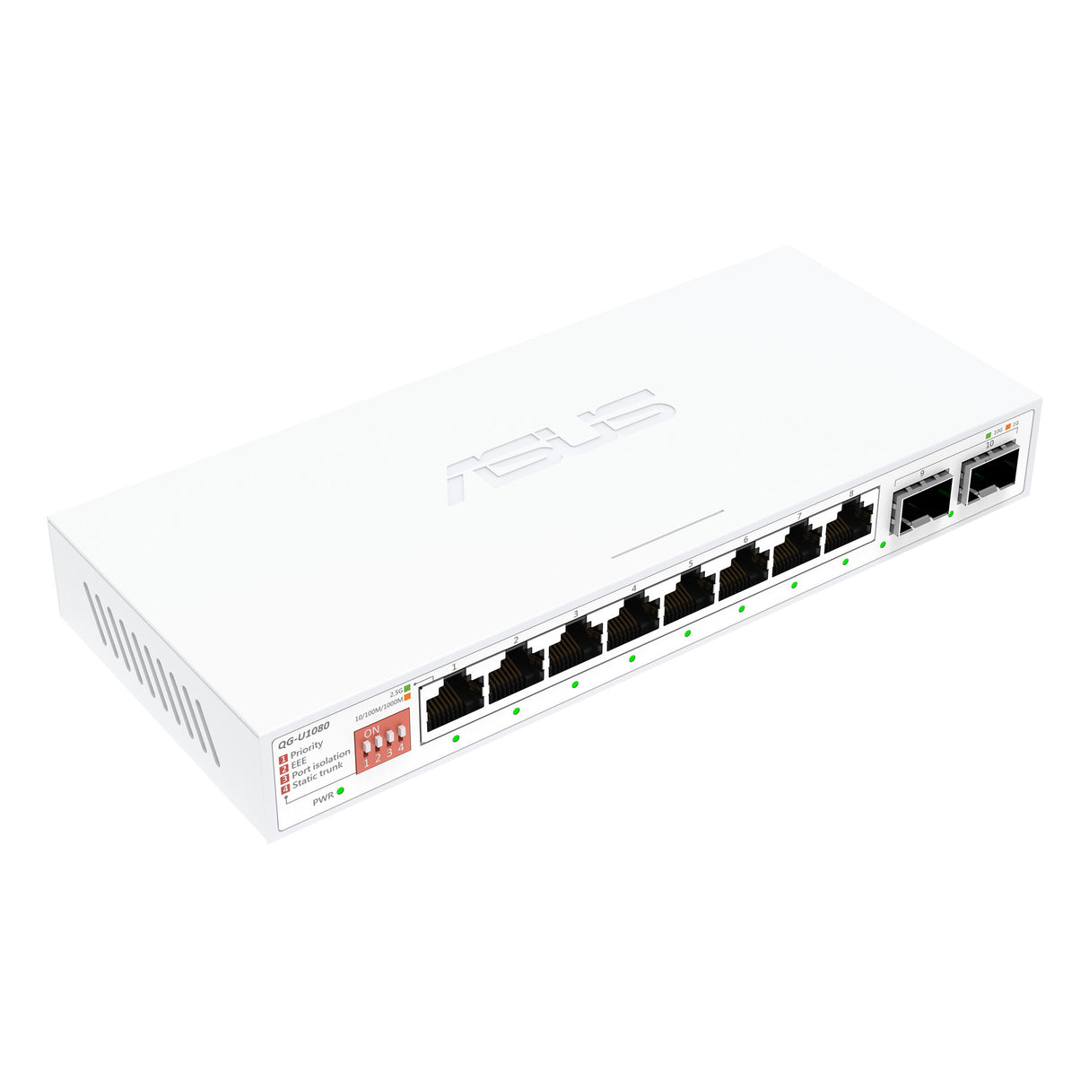 Asus qg-u1080 2.5ge unm 08 switch (hvid)