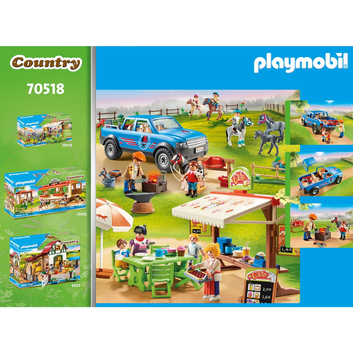 Playmobil land - mobilt beslagslegetøj (70518)