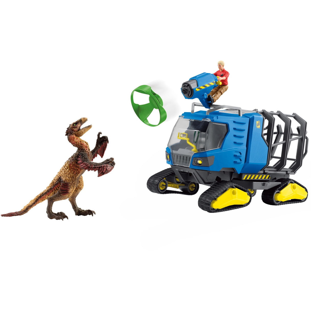 Schleich dinosaurer terrængående køretøj 42604