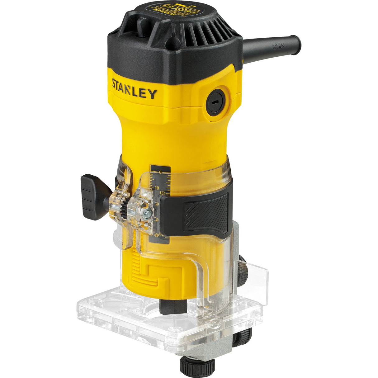 Stanley 550w kantfræser (gul sort)