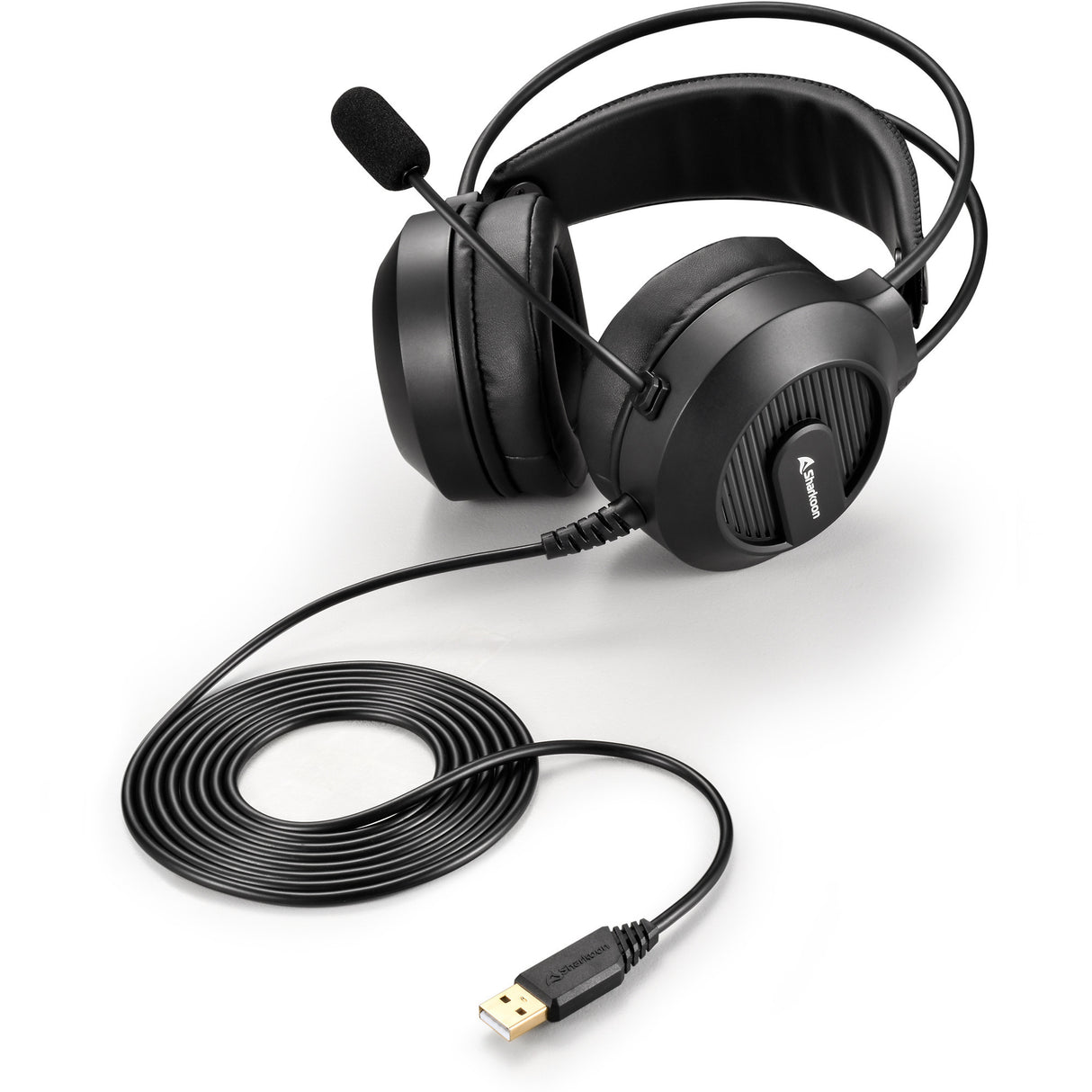Sharkoon skiller sgh20 over-ear gaming headset (sort, pc, PlayStation 5)