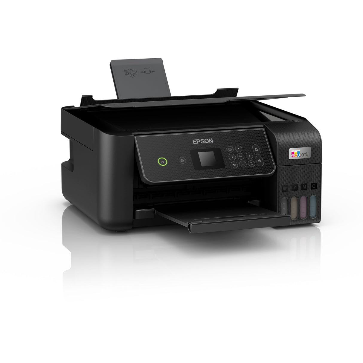 Epson ecotank et-2871 a4 multifunktions wi-fi-printer med blækbeholder alt-i-én inkjetprinter (sort, scan, kopi, wi-fi, inklusive op til 3 års blæk)