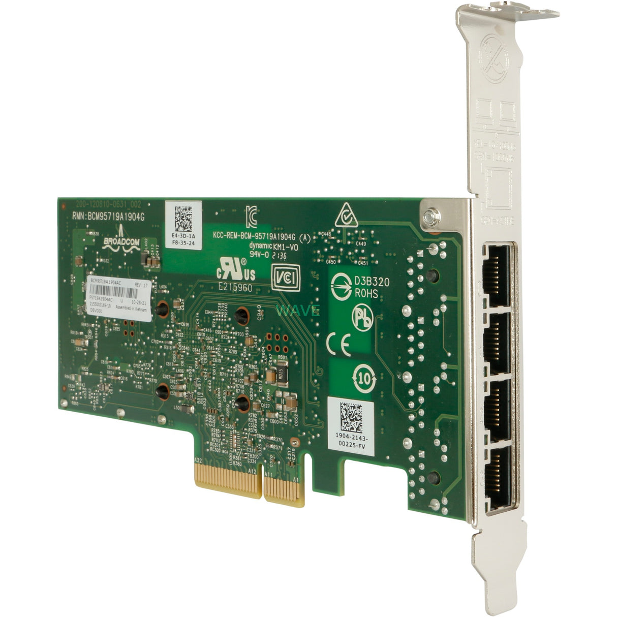 Broadcom netxtreme 4x 1GBe netværksadapter