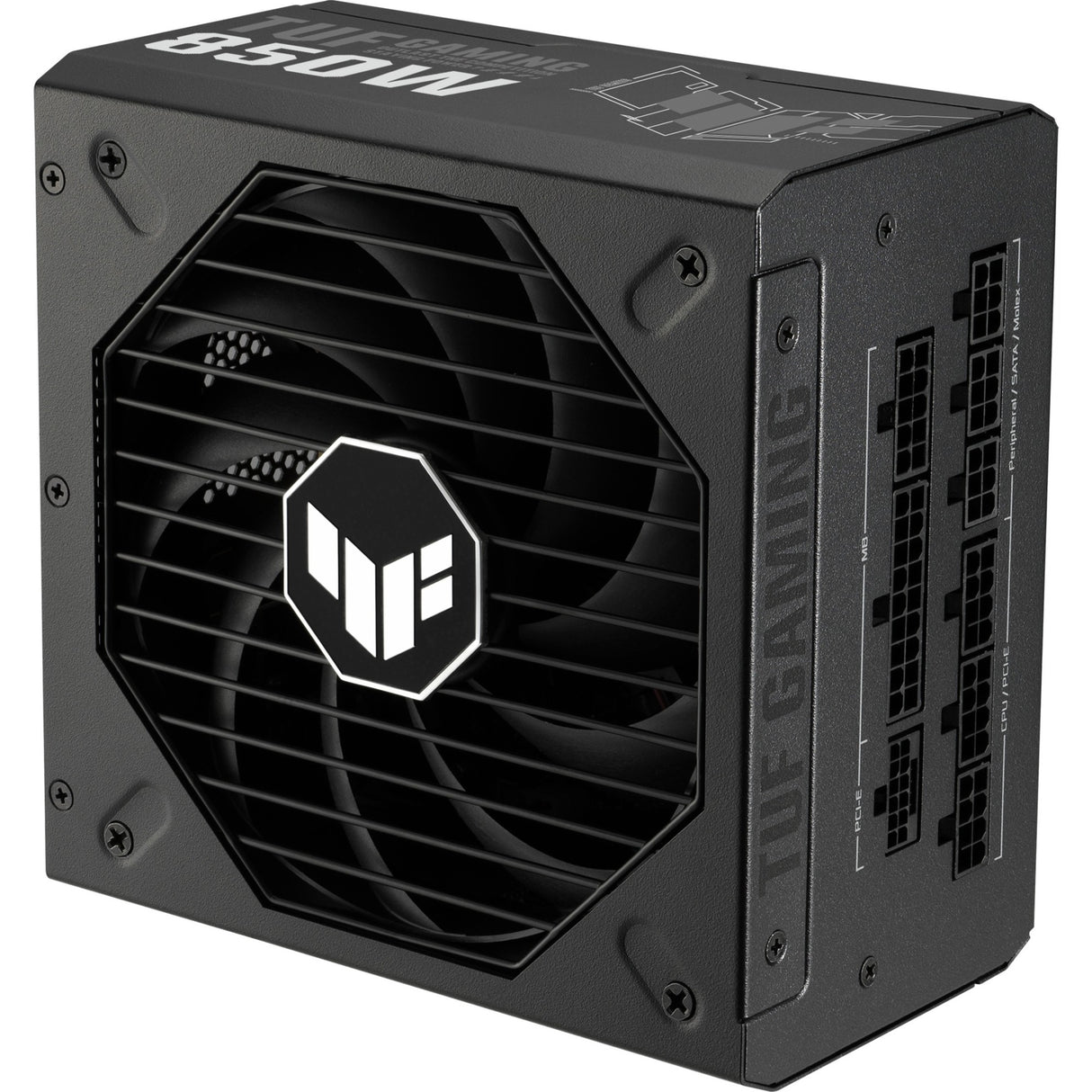 Asus tuf gaming gold modulær 850 watt strømforsyning (sort, 1x 12v-2x6, 3x pcie)