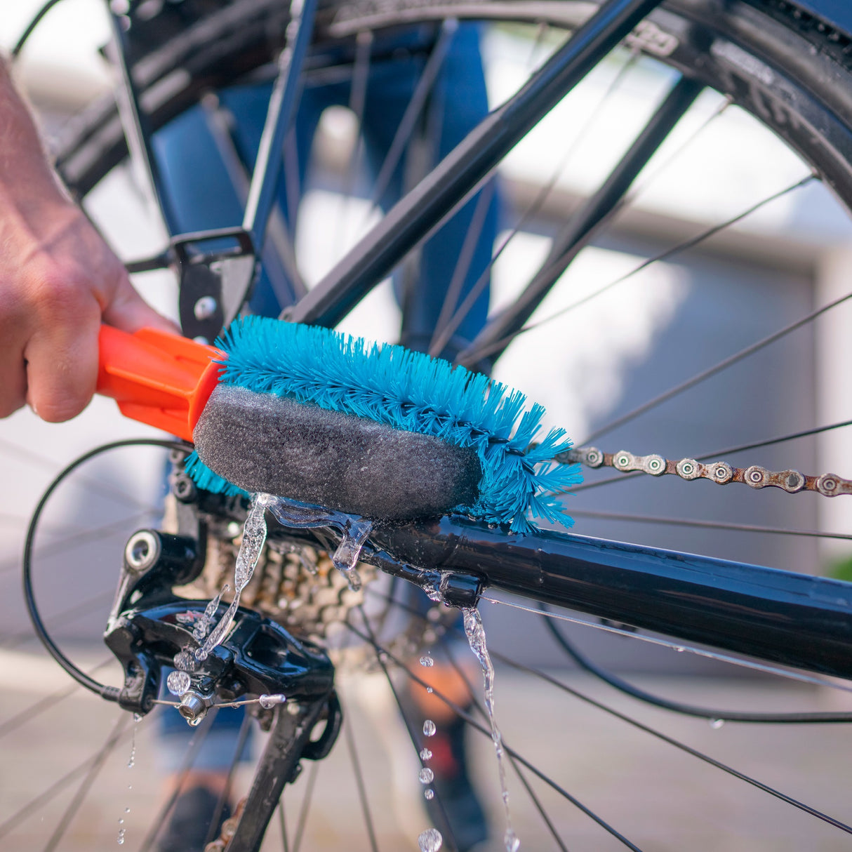 Gardena cleansystem svamp, reservedel til cleansystem cykelbørste 18848 svamp (sort, 18849-20)