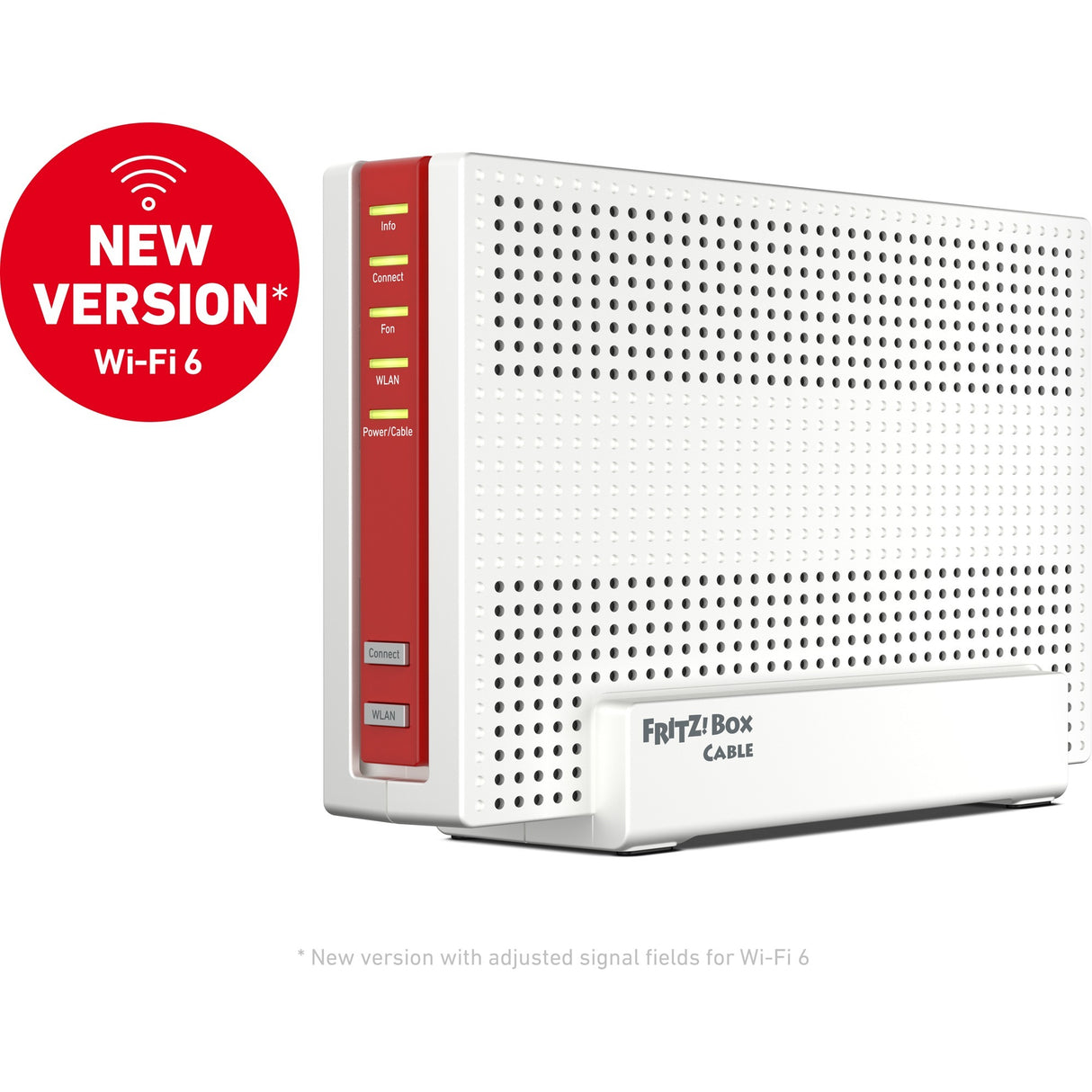 Fritz! box 6690 kabel international router (hvid rød)