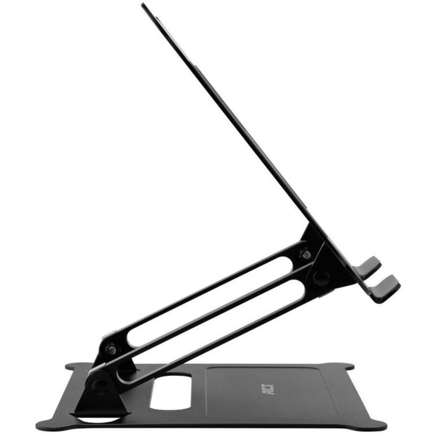 Act connectivity laptop stativ, aluminium, foldbar, trinløst højdejusterbar (sort)