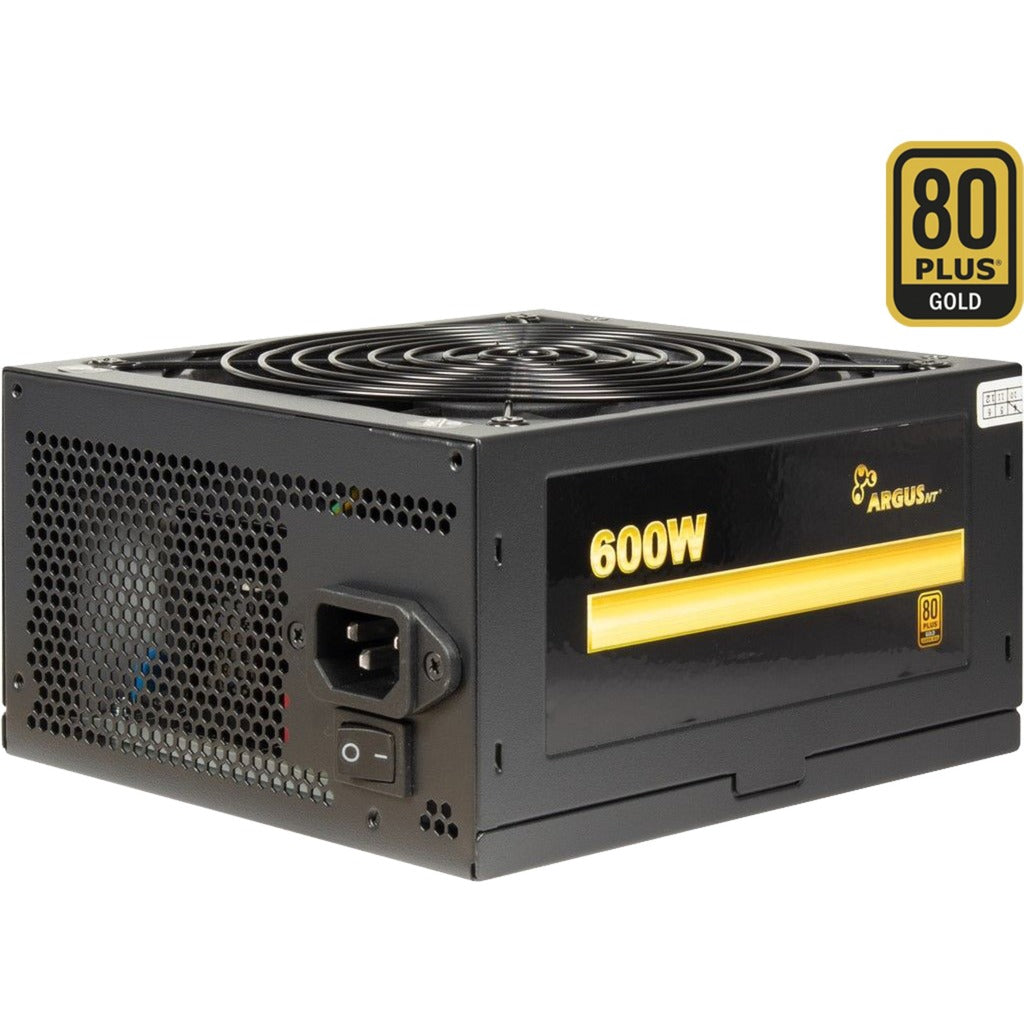 Inter-tech argus GPS-600 600 watt strømforsyning (sort, 4x pcie)