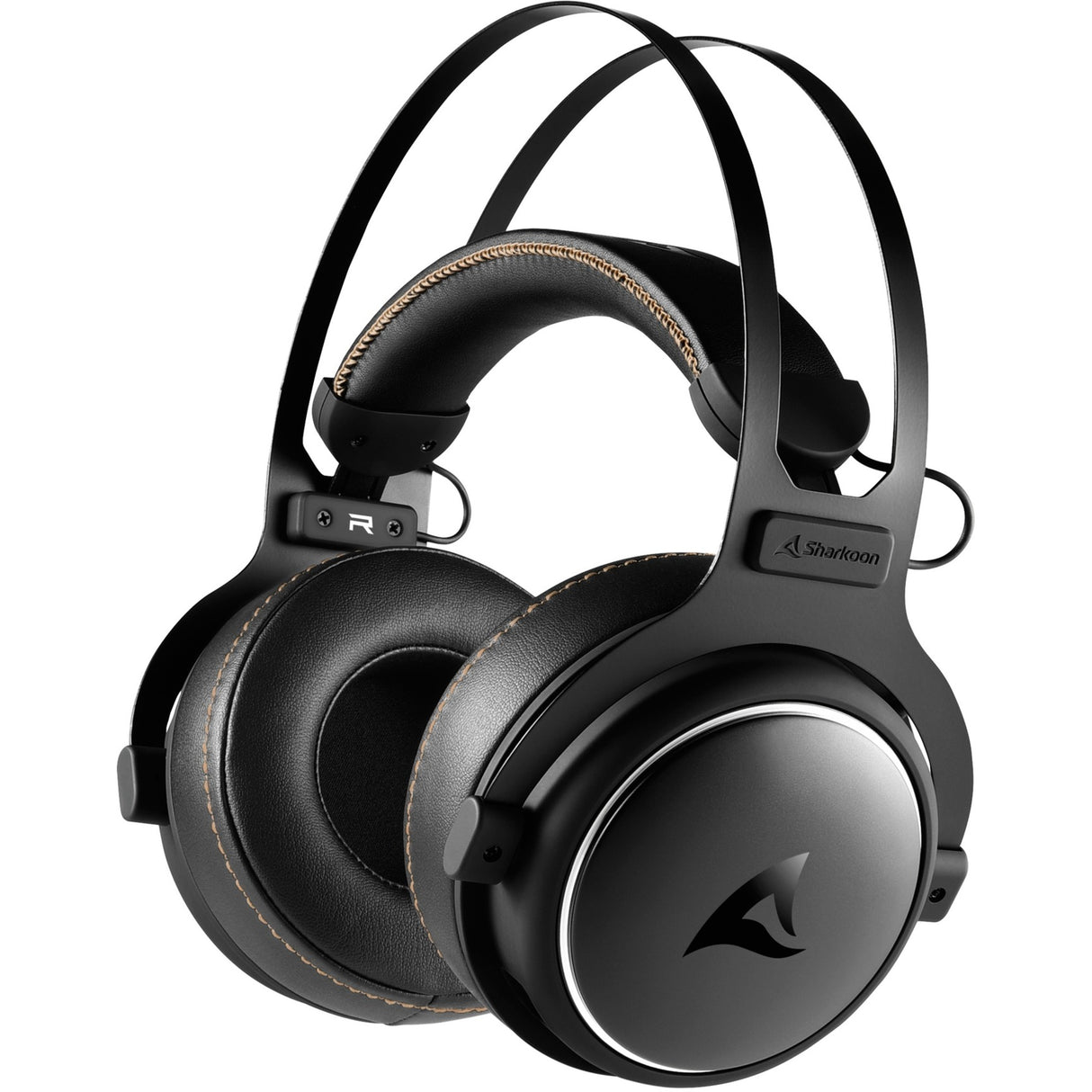 Sharkoon skiller sgh50 over-ear gaming headset (sort, pc, Playstation 4, Playstation 5, Xbox Series S|x)