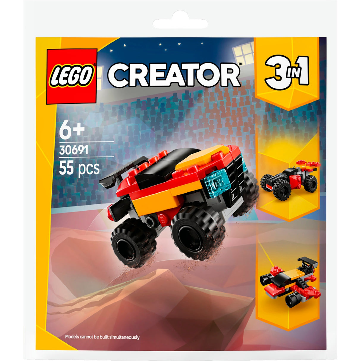 Lego Creator 3-i-1 - mini monster truck byggelegetøj (30691)