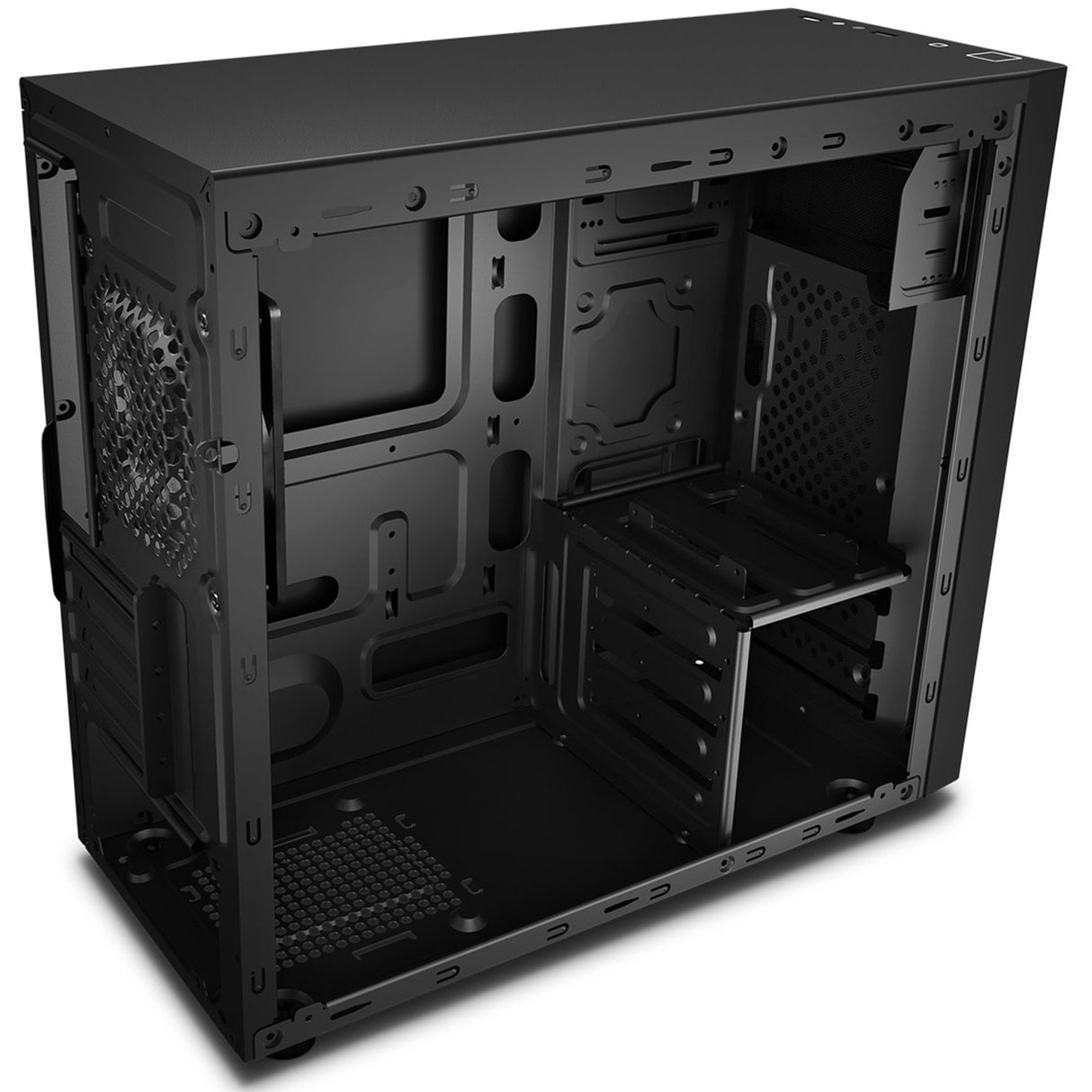 Deepcool matrexx 30 si mini tårnhus (sort | 2x USB-A)