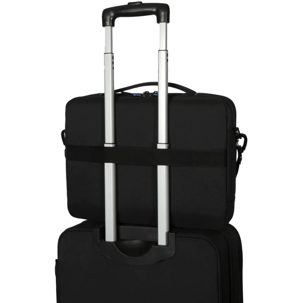 Targus 15-16" kystlinje ecosmart dokumentmappe laptoptaske (sort)