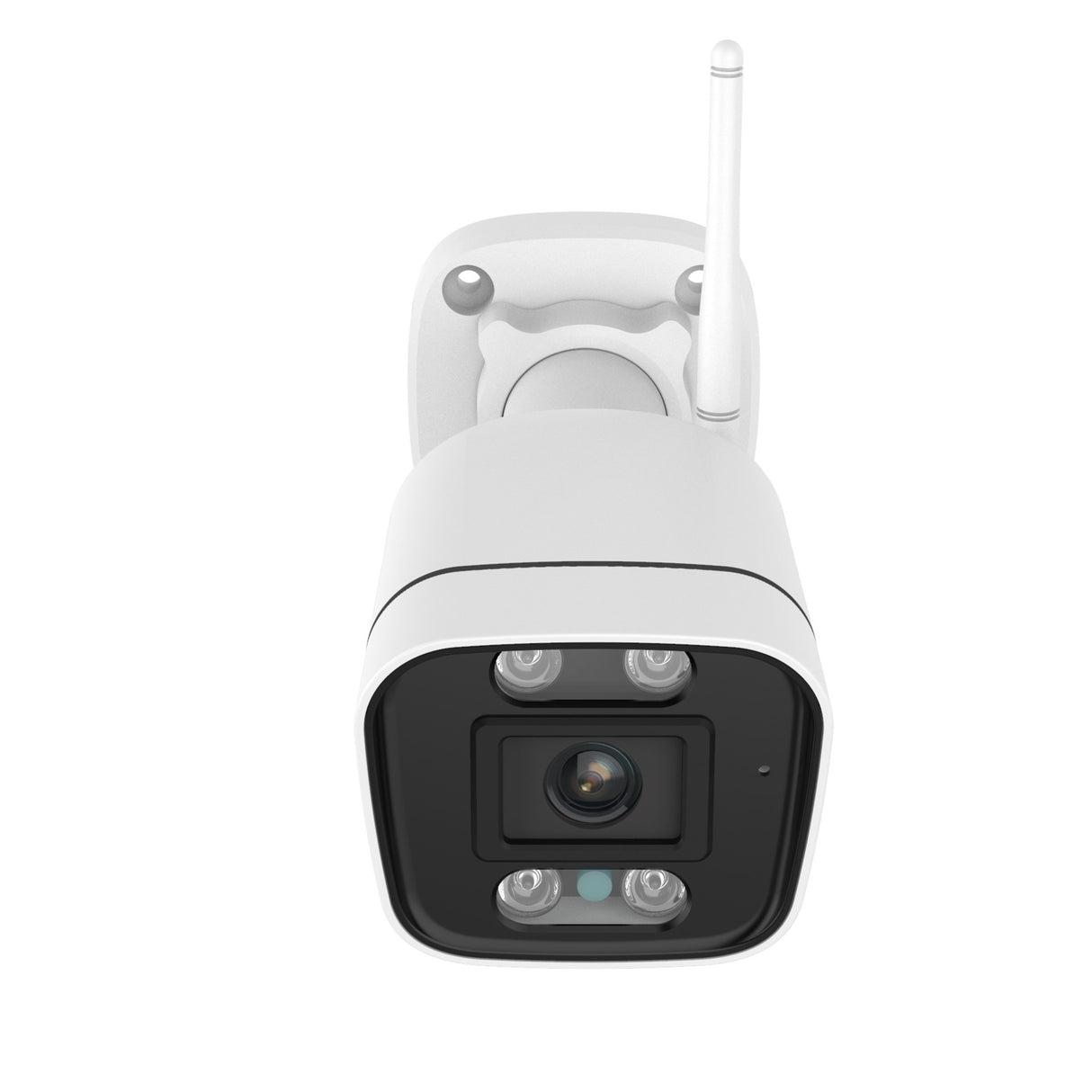 Foscam v8p, 4k 8mp dual-band wifi sikkerhedskamera (hvid, med lyd- og lysalarm)