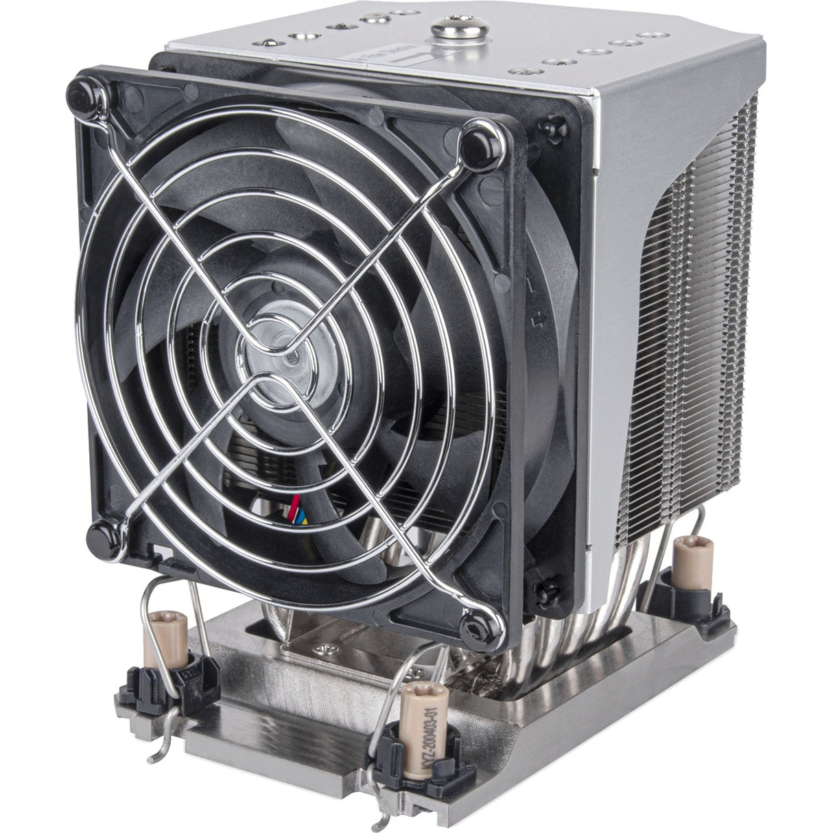 Silverstone xe04-4189 CPU-køler (sølv, 4-benet PWM)