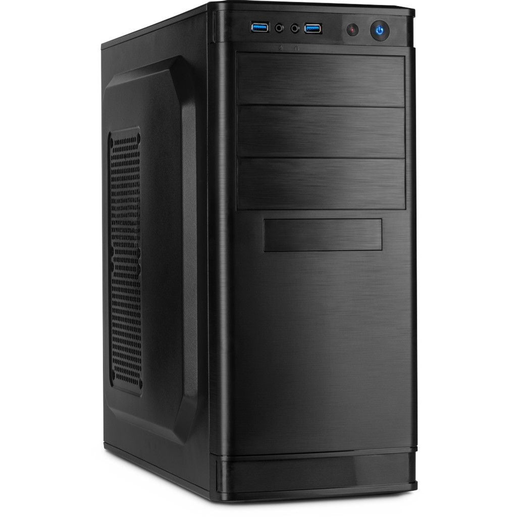 Inter-tech IT-5905 midi tårnhus (sort | 2x USB-A)