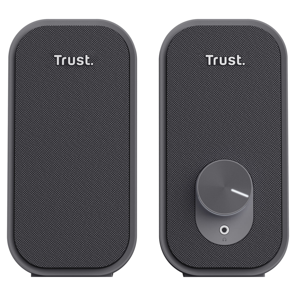Trust ador 2.0-luidsprekerset pc-luidspreker (zwart grijs)