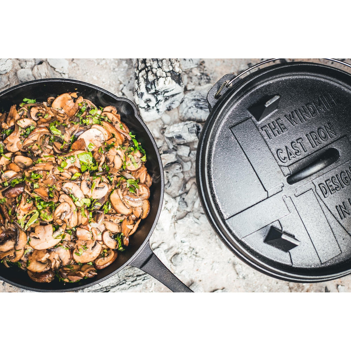 Windmill Skillet XL stegepanden (sort, ø 31,5 cm)